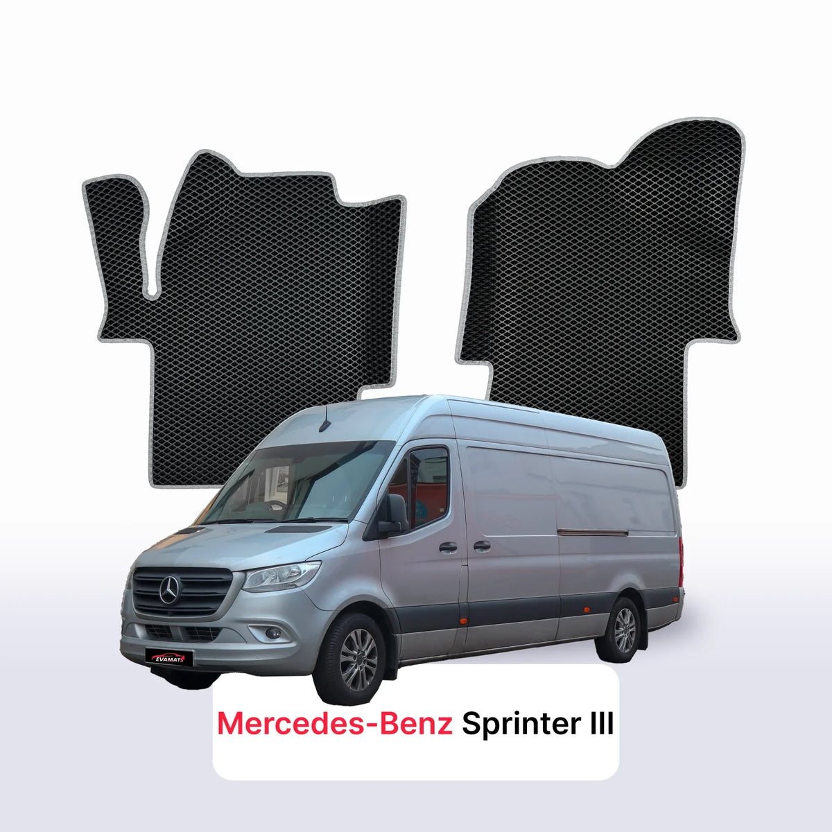 Alfombrillas 3D EVA para Mercedes-Benz Sprinter 3 gen (W907/W910) 2018-2027 años FURGONETA