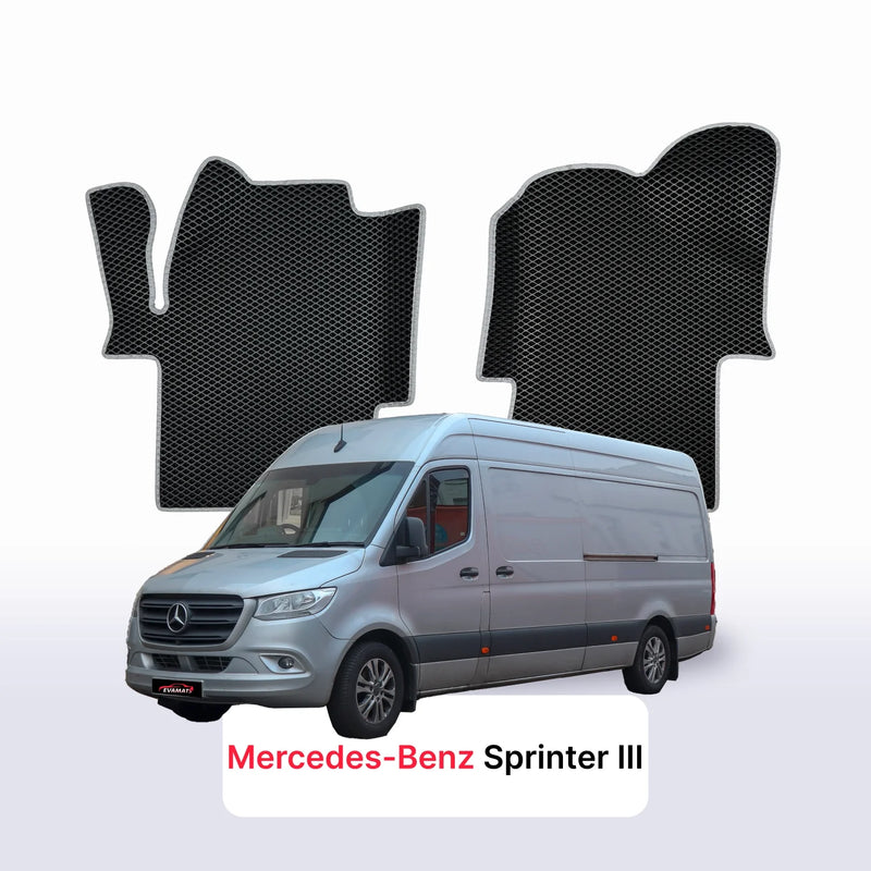 Alfombrillas 3D EVA para Mercedes-Benz Sprinter 3 gen (W907/W910) 2018-2027 años FURGONETA