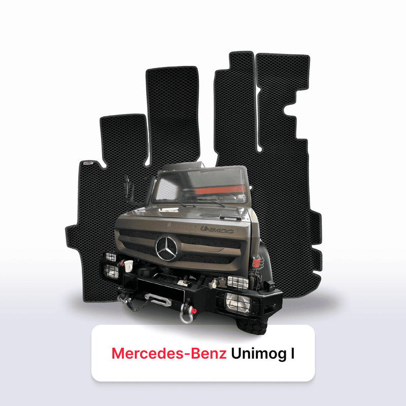 Alfombrillas 3D EVA para Mercedes-Benz Unimog U4000 1 gen 2003-2013 años CAMIÓN