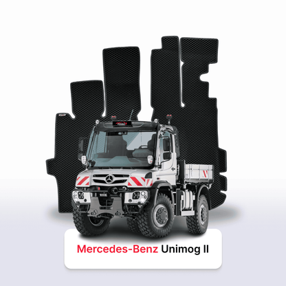 Alfombrillas 3D EVA para Mercedes-Benz Unimog U423 2 gen 2013-2026 años CAMIÓN