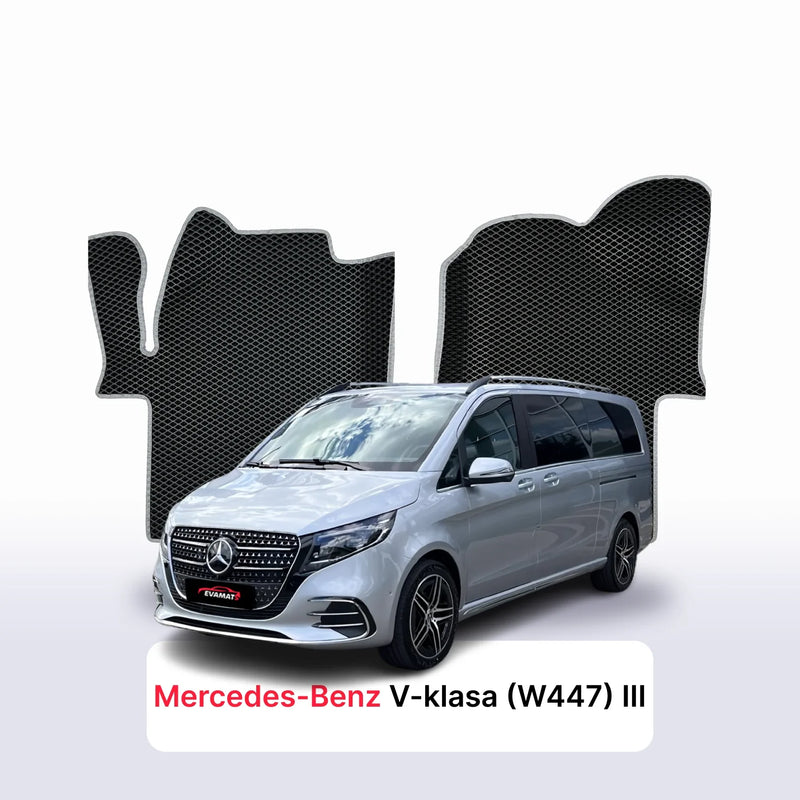 Alfombrillas 3D EVA para Mercedes-Benz Clase V (W447) 3 gen 2024-2028 años MINIBÚS EXCLUSIVE