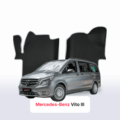 Alfombrillas 3D EVA para Mercedes-Benz Vito 3 gen (W447) 2014-2027 años MINIBÚS