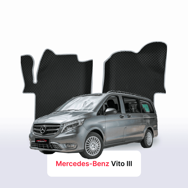 Alfombrillas 3D EVA para Mercedes-Benz Vito 3 gen (W447) 2014-2027 años MINIBÚS