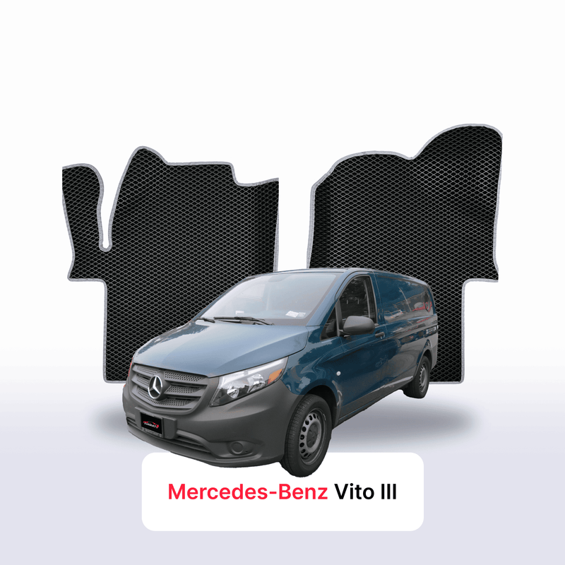 Alfombrillas 3D EVA para Mercedes-Benz Vito 3 gen (W447) 2014-2027 años FURGONETA