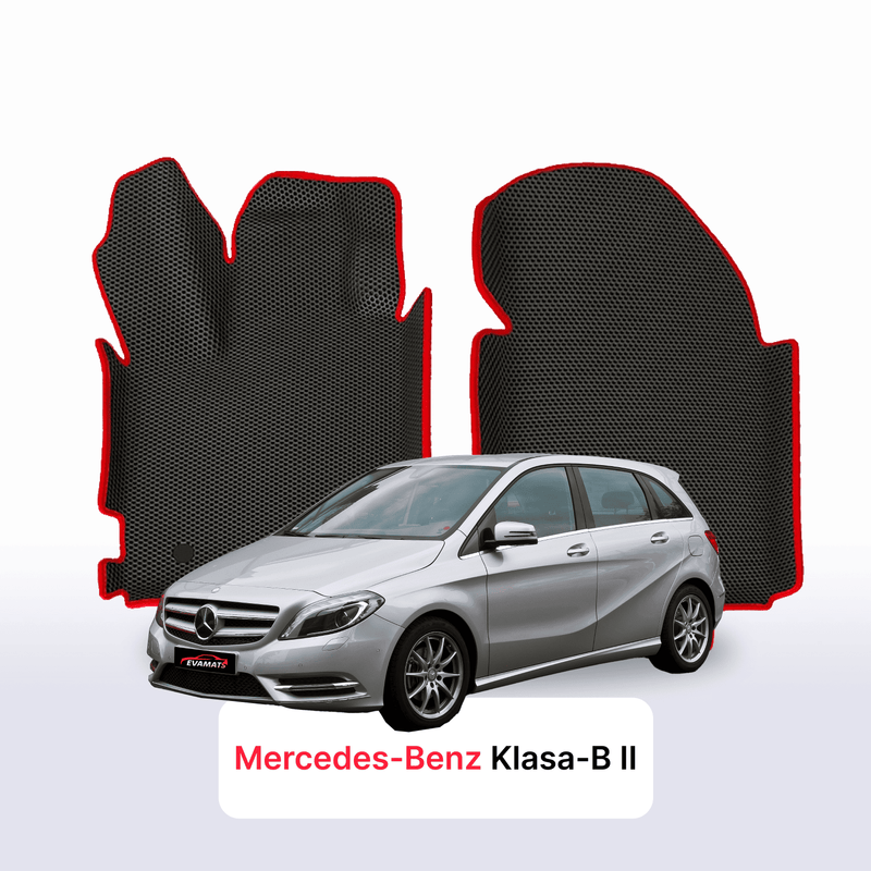 Alfombrillas 3D EVA para Mercedes-Benz Clase B 2 gen (W246) 2011-2018 años MONOVOLUMEN