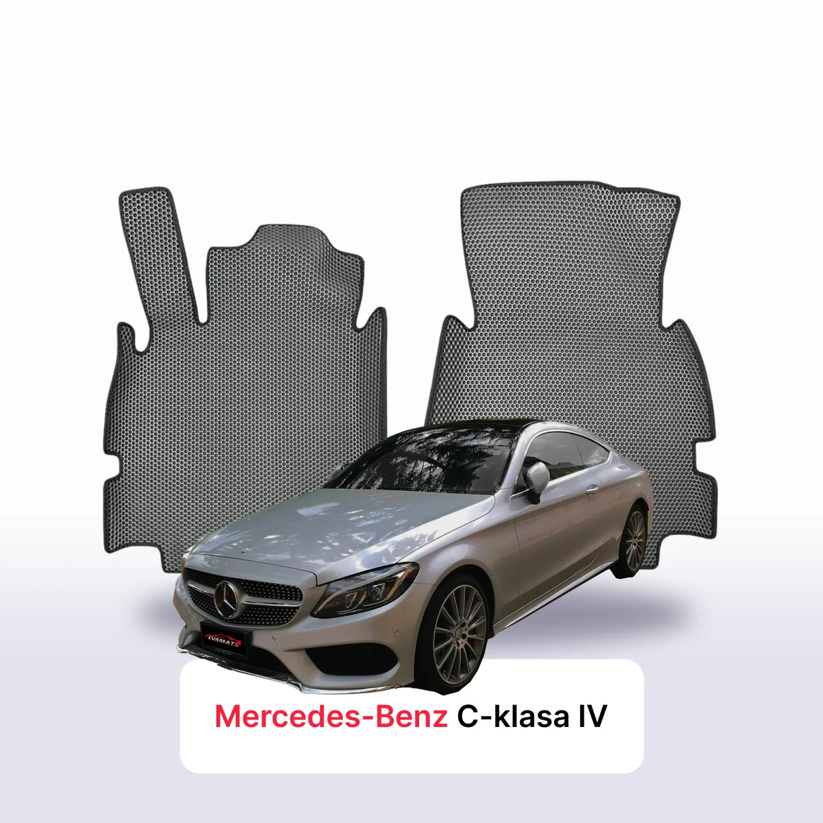 Alfombrillas 3D EVA para Mercedes-Benz Clase C 4 gen (C205) 2015-2023 años COUPÉ