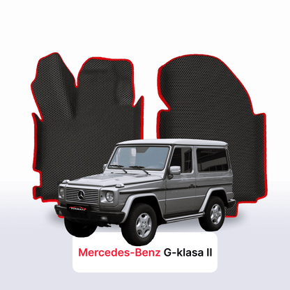 Alfombrillas 3D EVA para Mercedes-Benz Clase G 2 gen (W463) 1990-2018 años SUV 3 PUERTAS