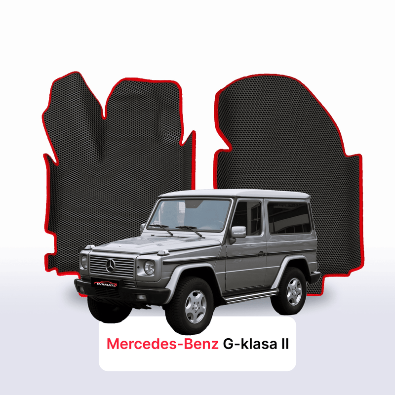 Alfombrillas 3D EVA para Mercedes-Benz Clase G 2 gen (W463) 1990-2018 años SUV 3 PUERTAS