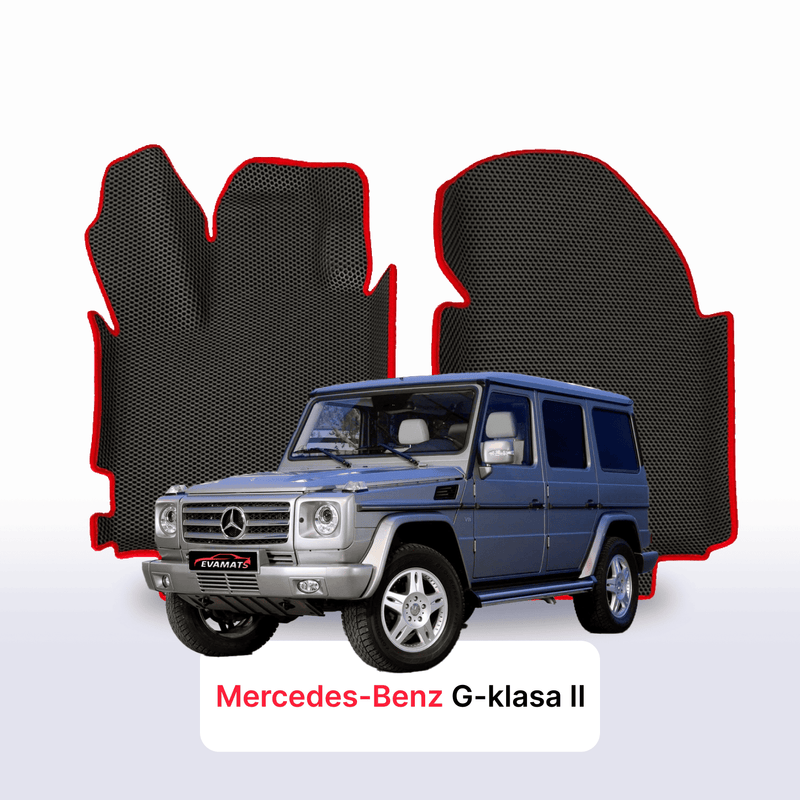 Alfombrillas 3D EVA para Mercedes-Benz Clase G 2 gen (W463) 1990-2018 años SUV 5 PUERTAS