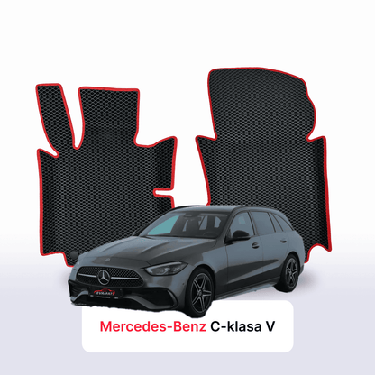 Alfombrillas 3D EVA para Mercedes-Benz Clase C 5 gen (S206) 2021-2026 años FAMILIAR