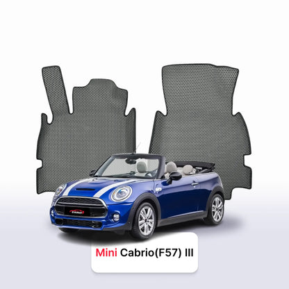Alfombrillas 3D EVA para Mini Cabrio(F57) 3 gen 2010-2024 años DESCAPOTABLE