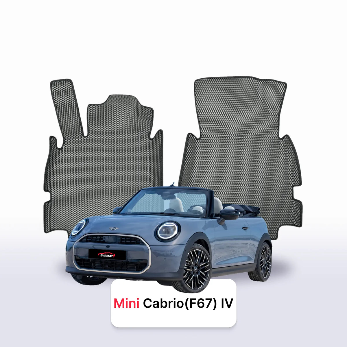 Alfombrillas 3D EVA para Mini Cabrio(F67) 4 gen 2024-2028 años DESCAPOTABLE