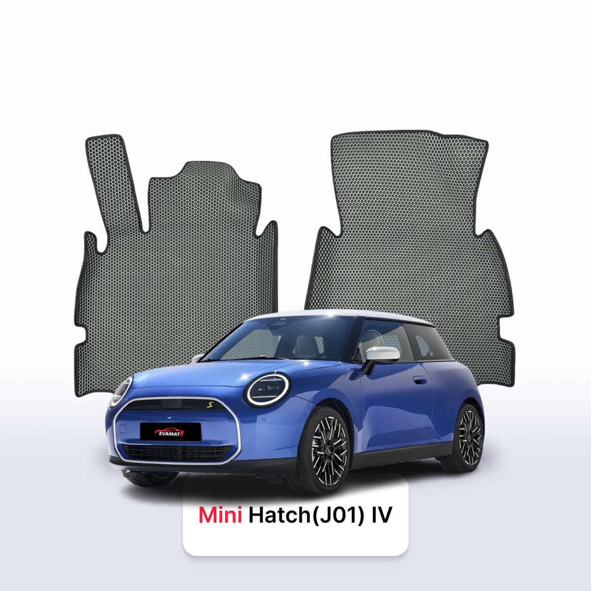 Alfombrillas 3D EVA para Mini Hatch(J01) 4 gen 2024-2028 años HATCHBACK ELÉCTRICO 3 PUERTAS