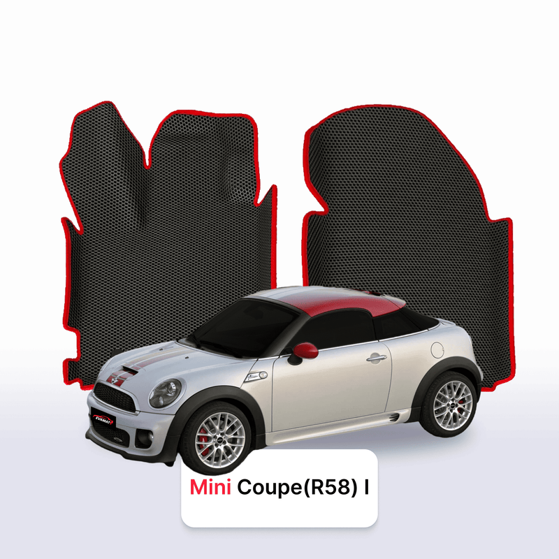 Alfombrillas 3D EVA para Mini Coupé(R58) 1 gen 2011-2015 años COUPÉ