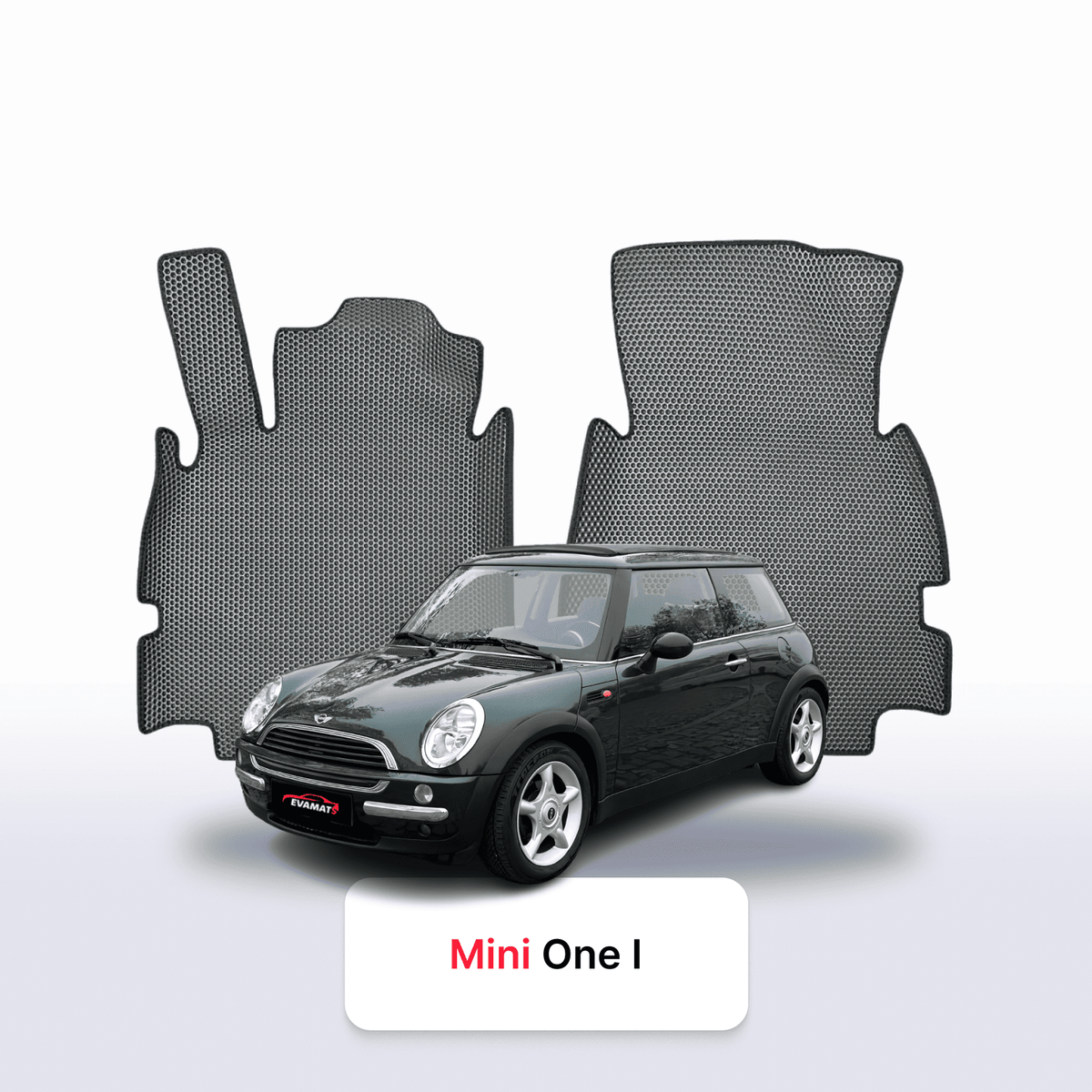 Alfombrillas 3D EVA para Mini One 1 gen 2001-2006 años HATCHBACK 3 PUERTAS
