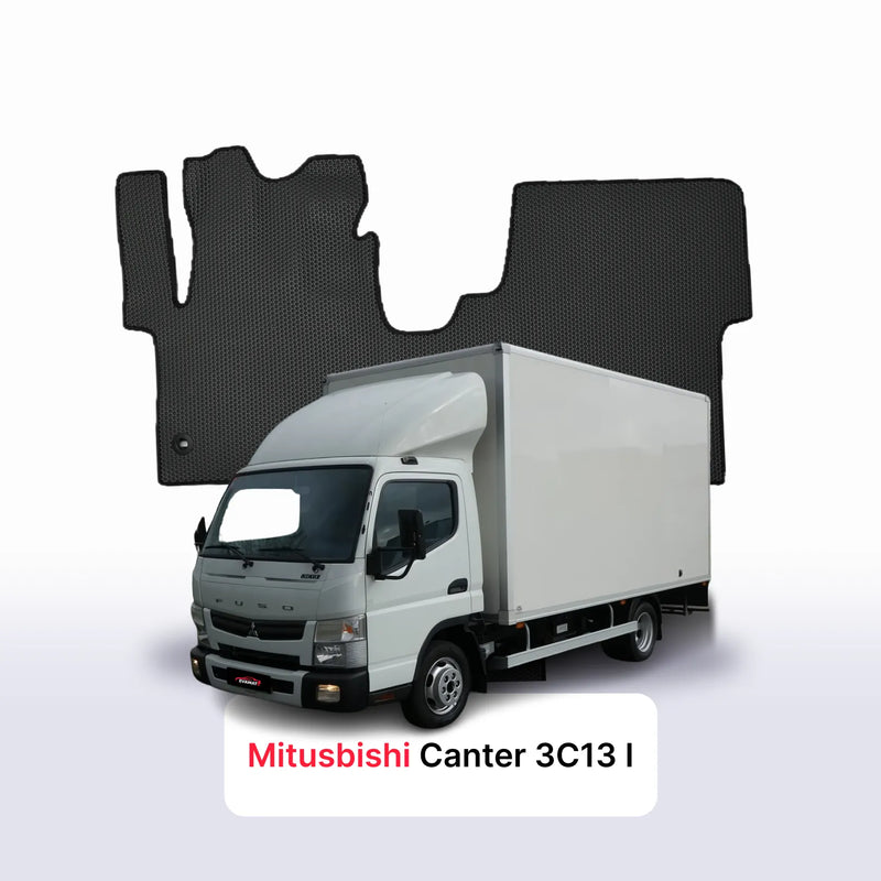 Alfombrillas 3D EVA para Mitsubishi Fuso Canter 3C13 1 gen 2005-2024 años CAMIÓN