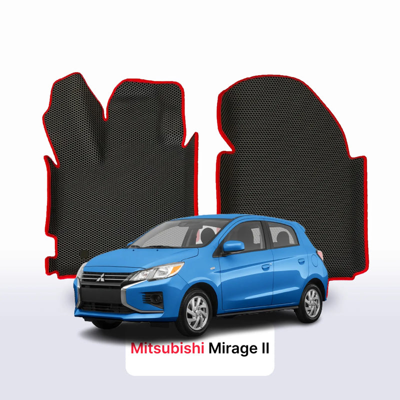 Alfombrillas 3D EVA para Mitsubishi Mirage 2 gen 2012-2023 años HATCHBACK 5 PUERTAS