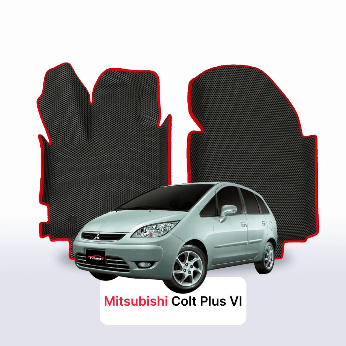 Alfombrillas 3D EVA para Mitsubishi Colt Plus(Z30) 6 gen 2002-2012 años FAMILIAR