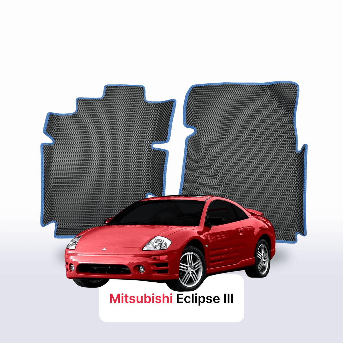 Alfombrillas 3D EVA para Mitsubishi Eclipse 3 gen 1999-2005 años COUPÉ