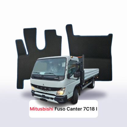 Alfombrillas 3D EVA para Mitsubishi Fuso Canter 7C18 1 gen 2010-2020 años CAMIÓN