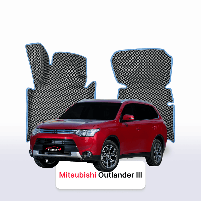 Alfombrillas 3D EVA para Mitsubishi Outlander 3 gen 2012-2022 años SUV