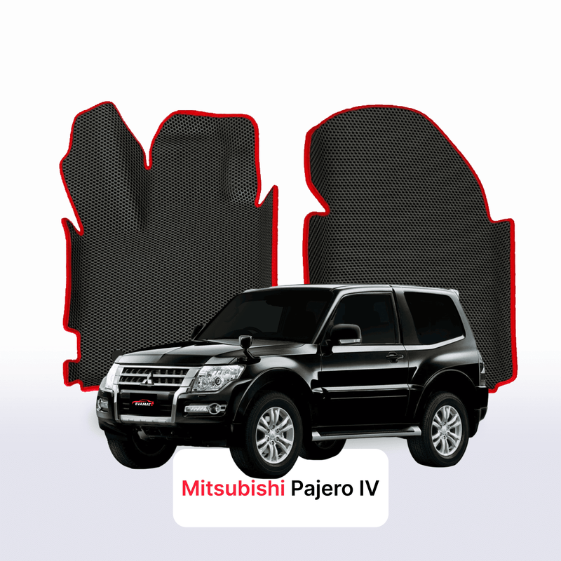 Alfombrillas 3D EVA para Mitsubishi Pajero 4 gen 2006-2021 años SUV 3 PUERTAS