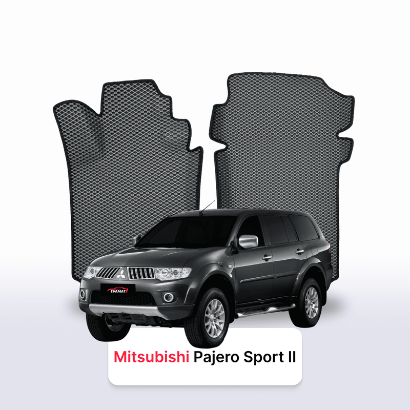 Alfombrillas 3D EVA para Mitsubishi Pajero Sport 2 gen 2008-2016 años SUV