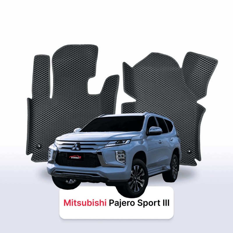 Alfombrillas 3D EVA para Mitsubishi Pajero Sport 3 gen 2015-2023 años SUV
