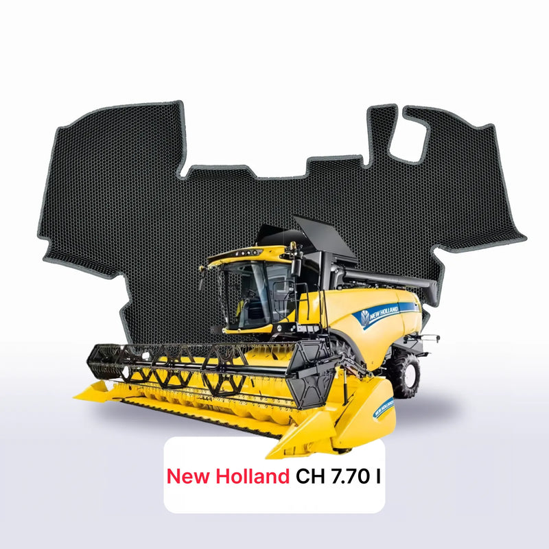 Alfombrillas 3D EVA para New Holland CH 7.70 1 gen 2020-2026 años TRACTOR