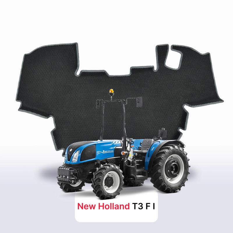 Alfombrillas 3D EVA para New Holland T3 F 1 gen 2014-2027 años TRACTOR