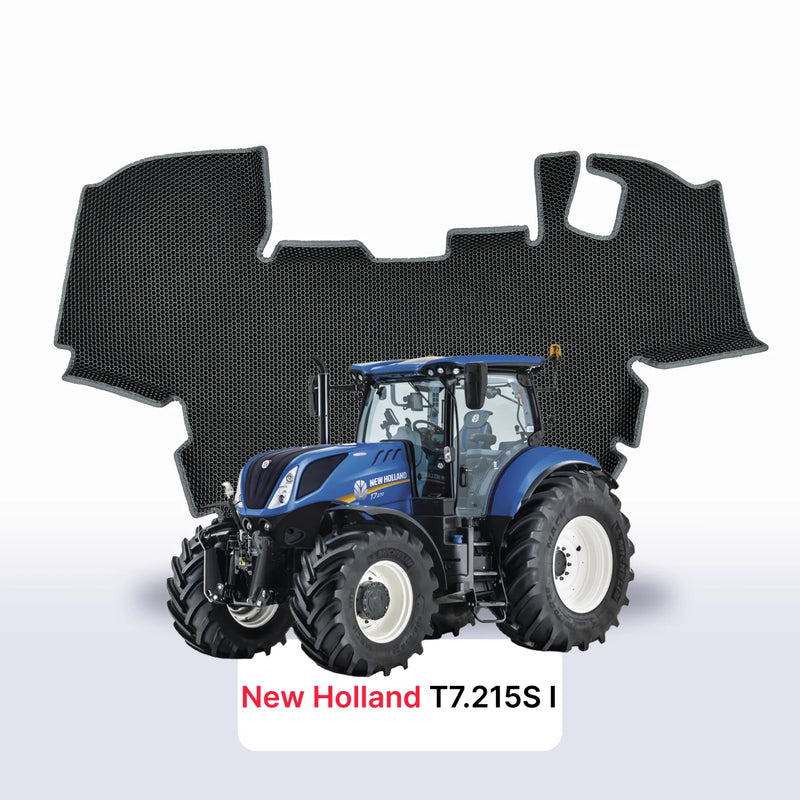 Alfombrillas 3D EVA para New Holland T7.215S 1 gen 2019-2028 años TRACTOR