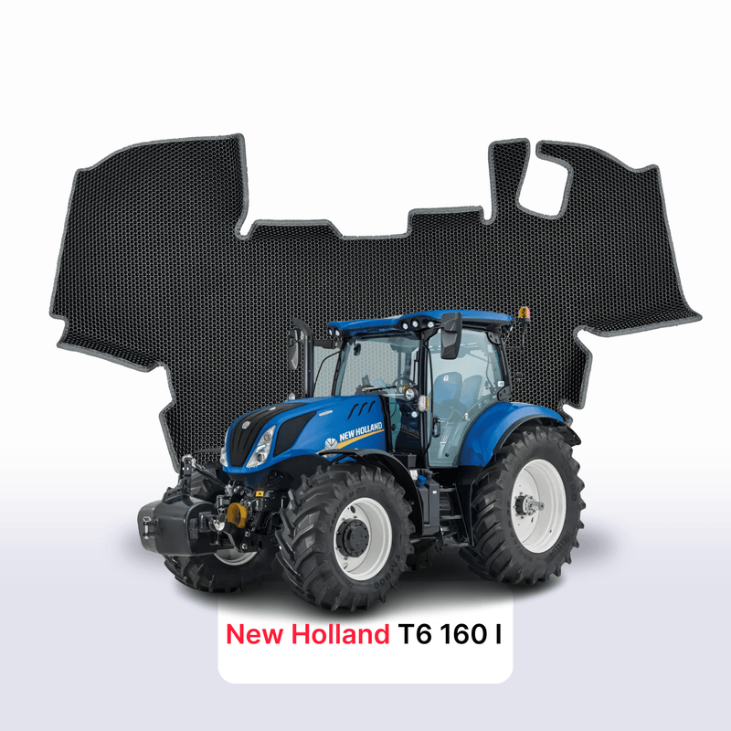 Alfombrillas 3D EVA para New Holland T6 160 1 gen 2012-2024 años TRACTOR