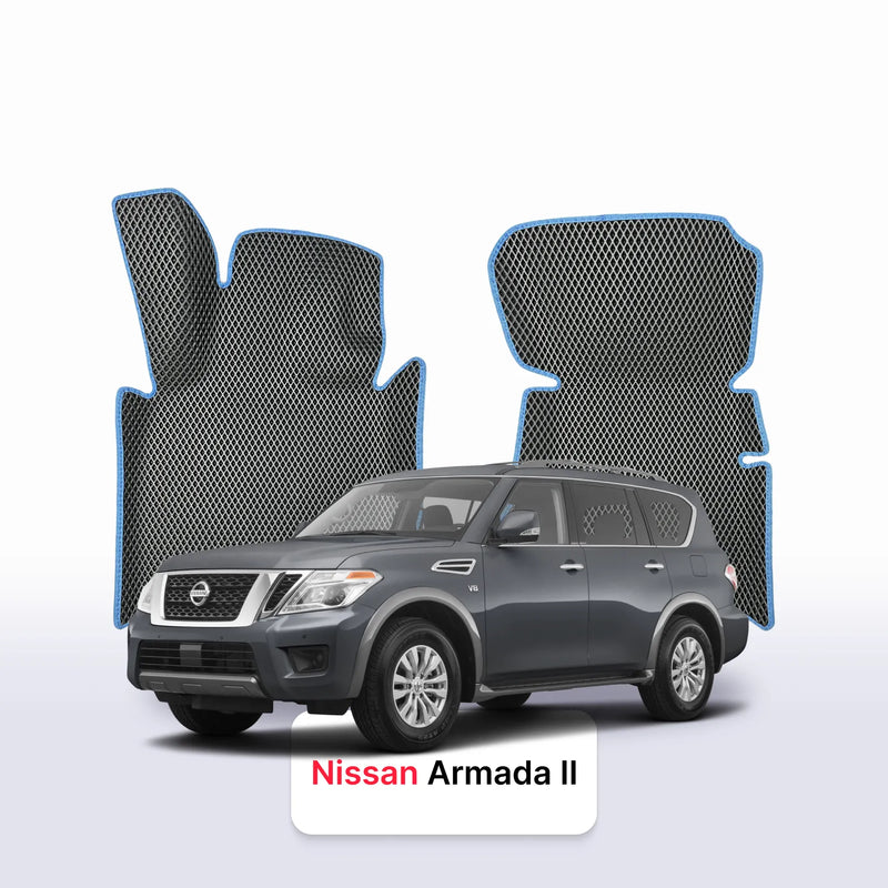 Alfombrillas 3D EVA para Nissan Armada II gen 2017-2024 años SUV