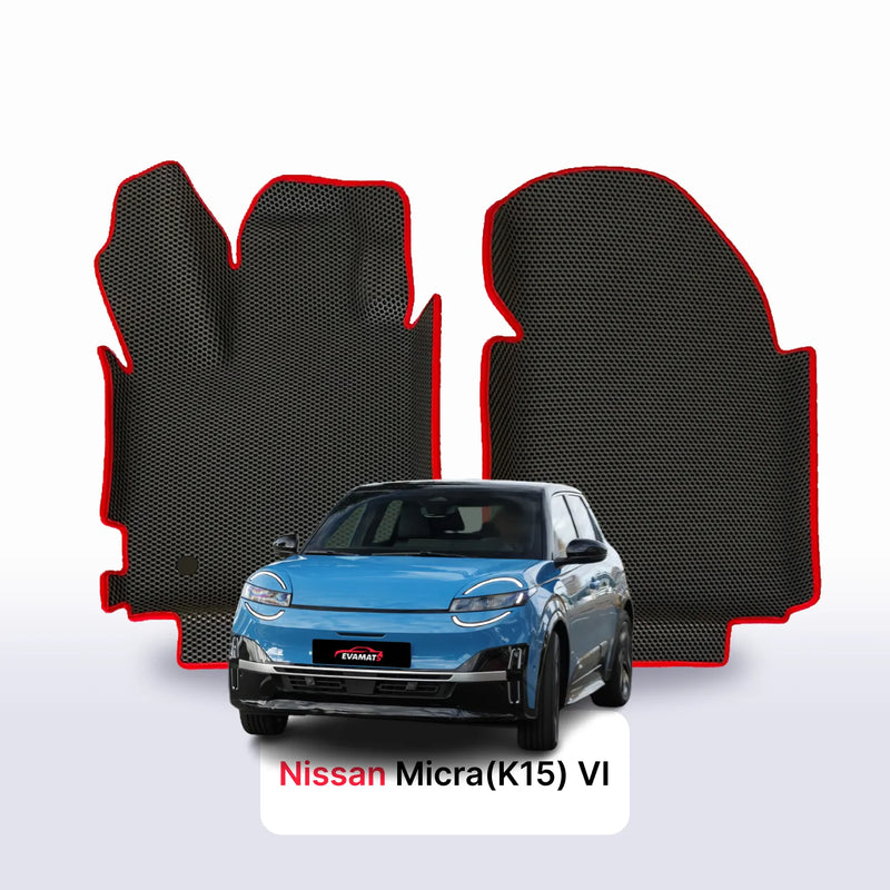 Alfombrillas 3D EVA para Nissan Micra(K15) VI gen 2025-2032 años HATCHBACK 5 PUERTAS