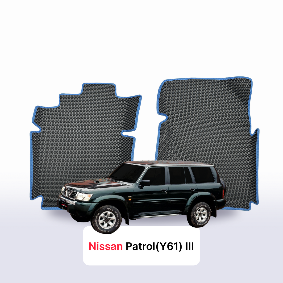 Alfombrillas 3D EVA para Nissan Patrol(Y61) III gen 1997-2014 años SUV 5 PUERTAS