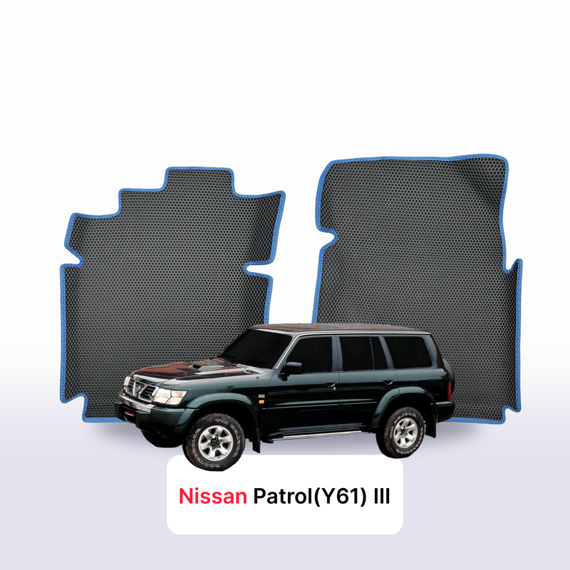 Alfombrillas 3D EVA para Nissan Patrol(Y61) III gen 1997-2014 años SUV 5 PUERTAS