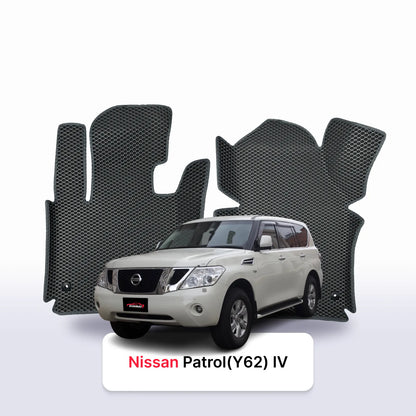 Alfombrillas 3D EVA para Nissan Patrol(Y62) IV gen 2010-2025 años SUV