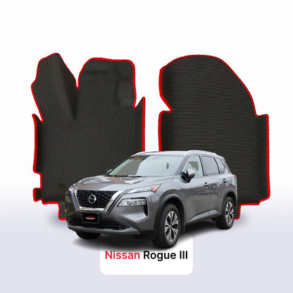 Alfombrillas 3D EVA para Nissan Rogue III gen 2021-2026 años SUV