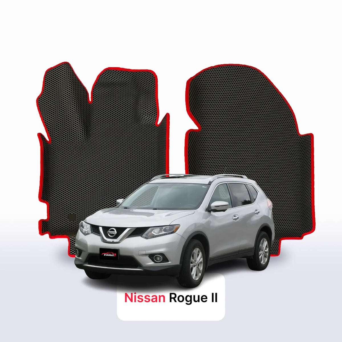 Alfombrillas 3D EVA para Nissan Rogue II gen 2014-2020 años SUV