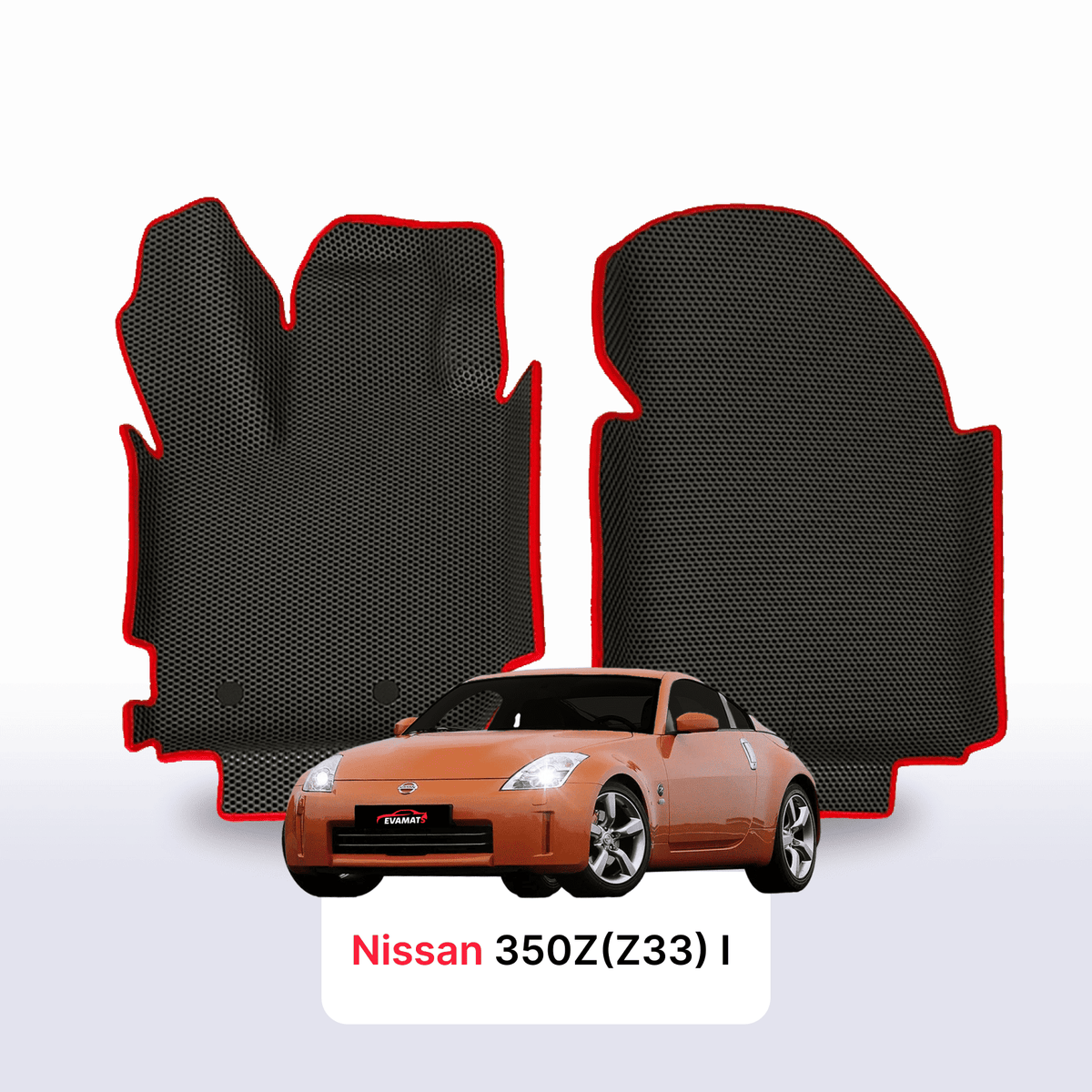 Alfombrillas 3D EVA para Nissan 350Z(Z33) I gen 2002-2009 años COUPÉ