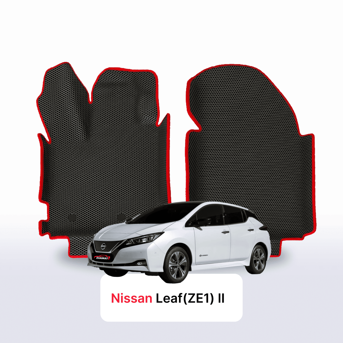 Alfombrillas 3D EVA para Nissan Leaf(ZE1) II gen 2017-2025 años HATCHBACK 5 PUERTAS
