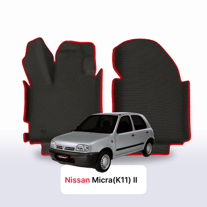 Alfombrillas 3D EVA para Nissan Micra(K11) II gen 1992-2002 años HATCHBACK 5 PUERTAS