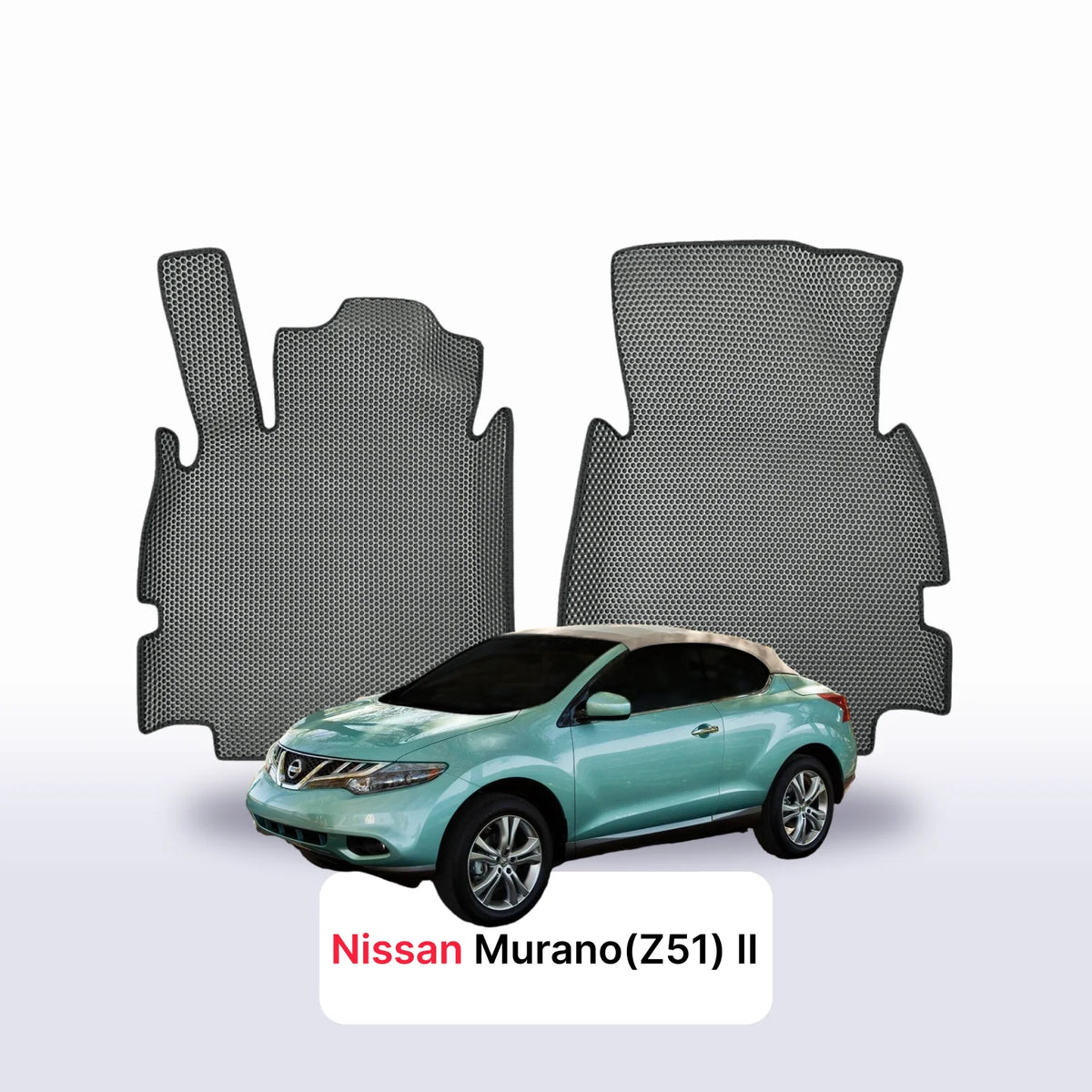 Alfombrillas 3D EVA para Nissan Murano(Z51) II gen 2011-2015 años DESCAPOTABLE
