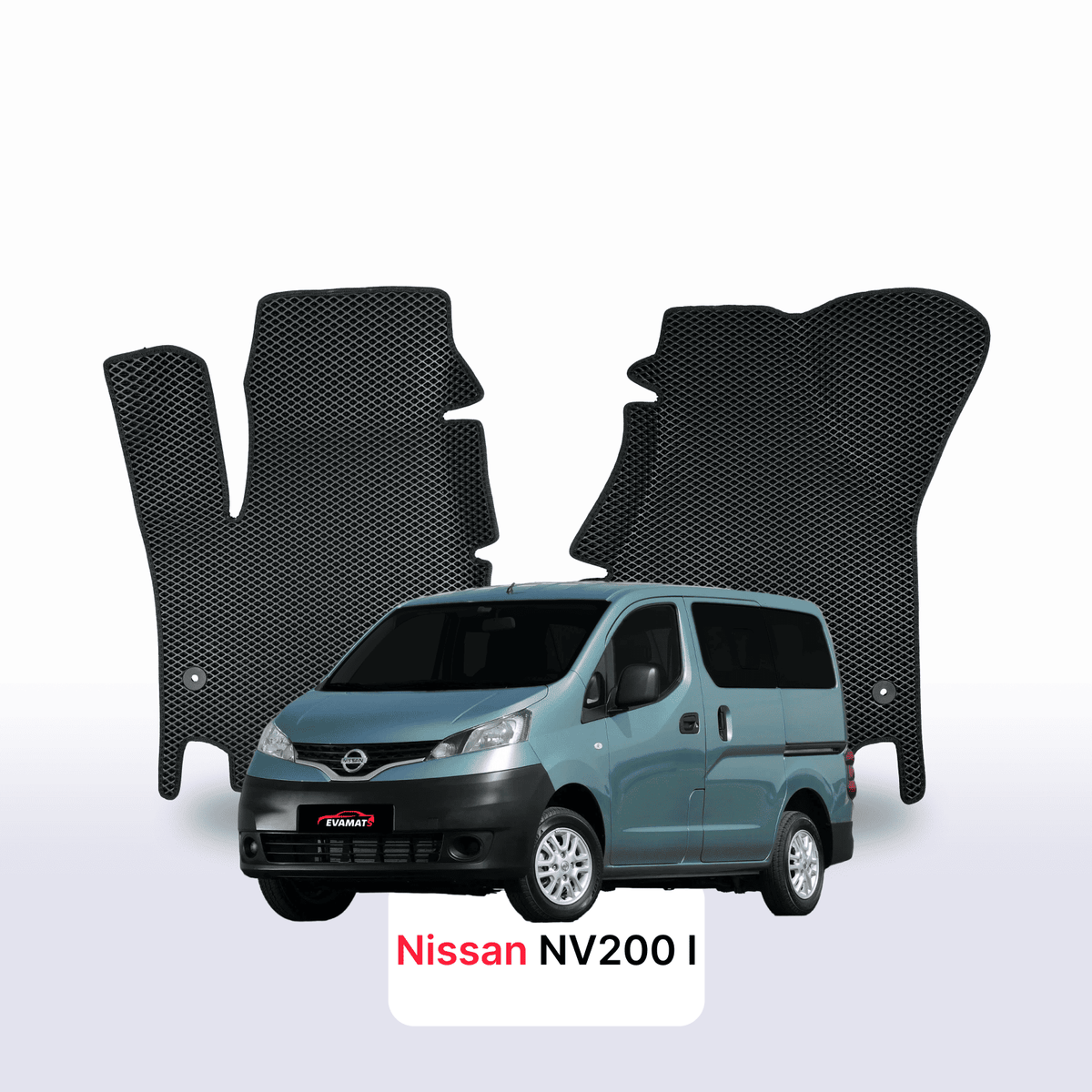 Alfombrillas 3D EVA para Nissan NV200 I gen 2009-2023 años MONOVOLUMEN