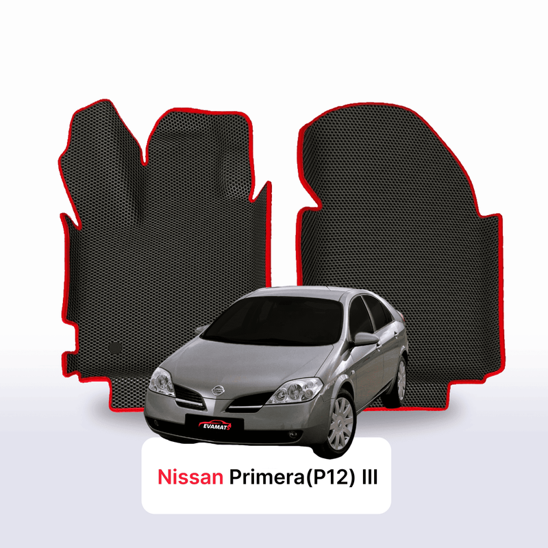 Alfombrillas 3D EVA para Nissan Primera(P12) III gen 2002-2008 años LIFTBACK