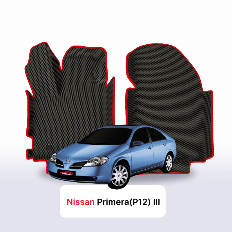 Alfombrillas 3D EVA para Nissan Primera(P12) III gen 2002-2008 años SEDÁN
