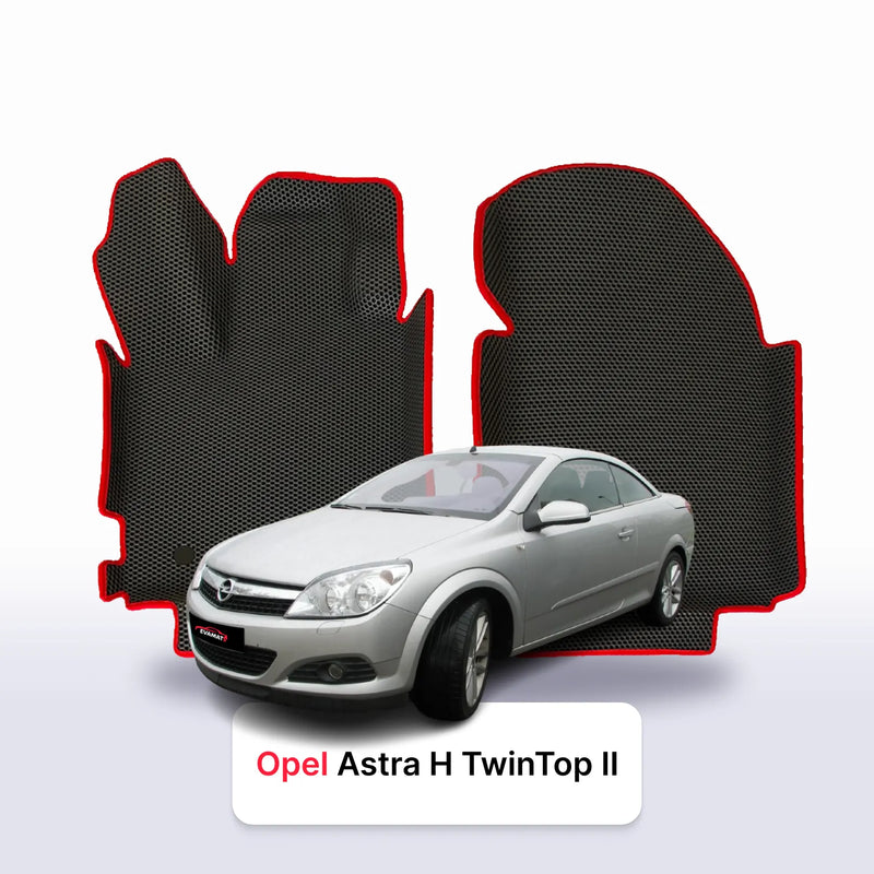 Alfombrillas 3D EVA para Opel Astra H TwinTop 3 gen 2004-2010 años COUPÉ