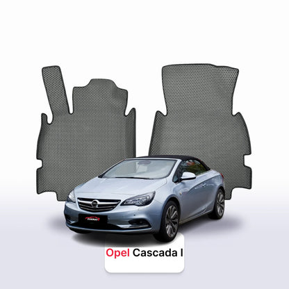 Alfombrillas 3D EVA para Opel Cascada 1 gen 2013-2019 años DESCAPOTABLE