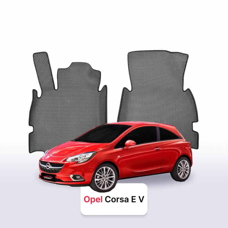Alfombrillas 3D EVA para Opel Corsa E 5 gen 2014-2019 años HATCHBACK 3 PUERTAS