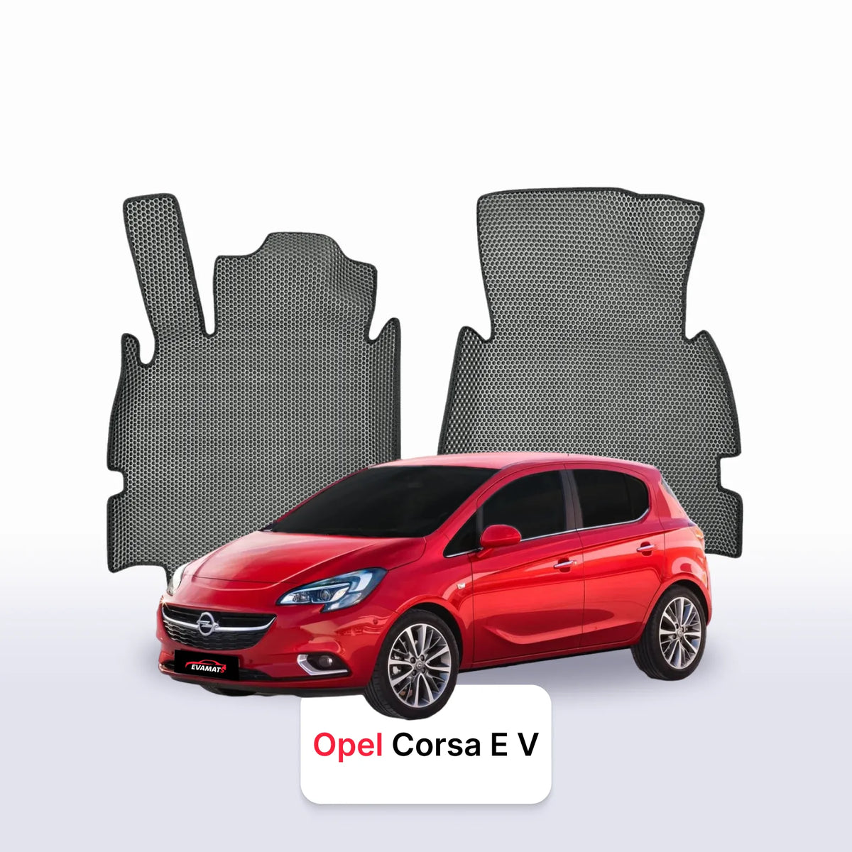 Alfombrillas 3D EVA para Opel Corsa E 5 gen 2014-2019 años HATCHBACK 5 PUERTAS